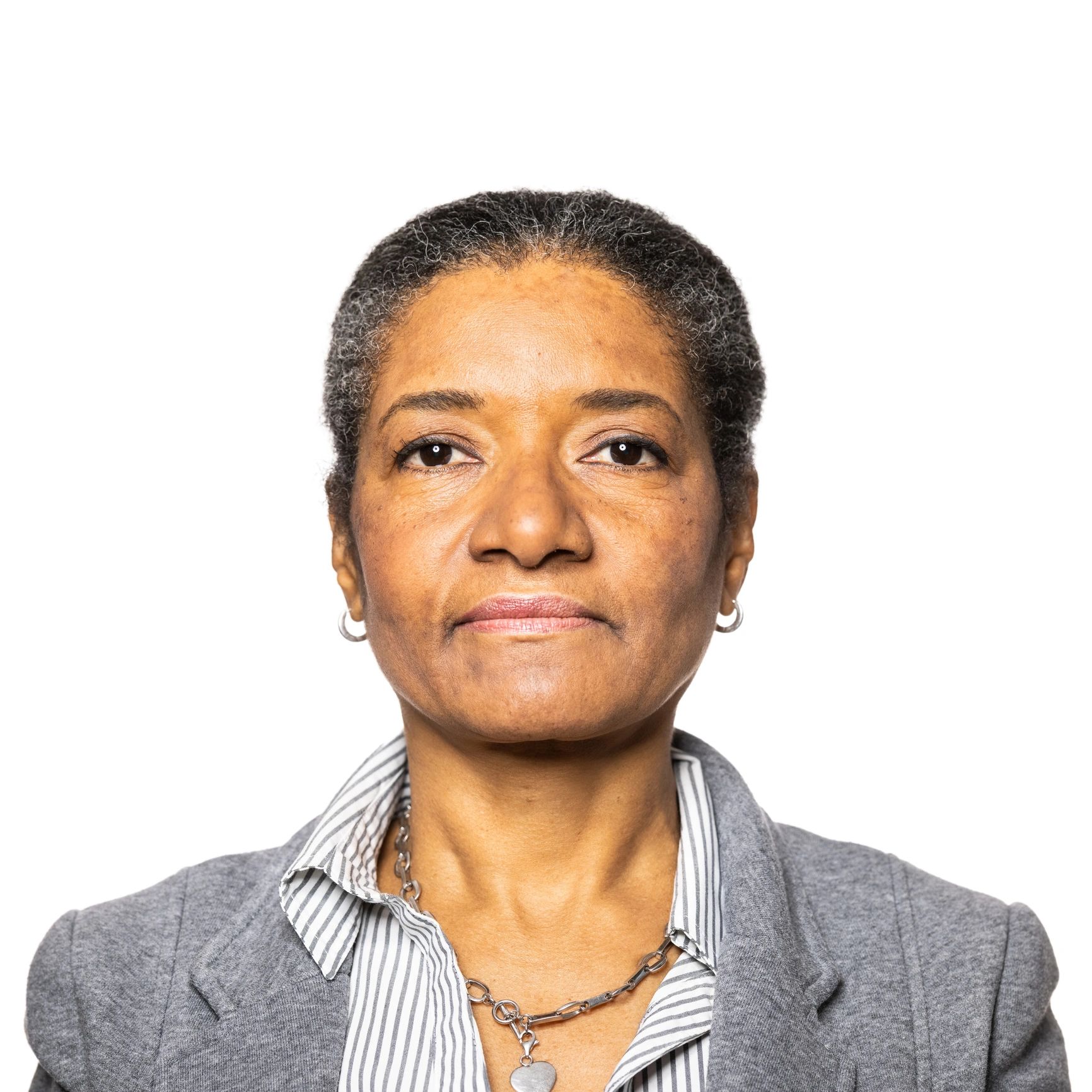 Professional headshot of a senior businesswoman